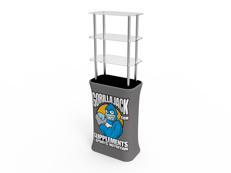 Rectangle Display Rack | Pop Euro are the Exhibition Display Experts!